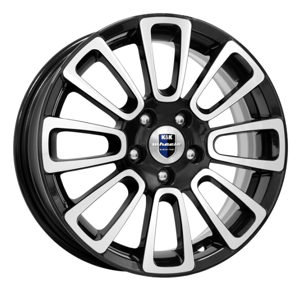 

Колесный диск K&K R15 6J PCD5x100 ET40 D67.1 66475, Черный, Неман (КС717)