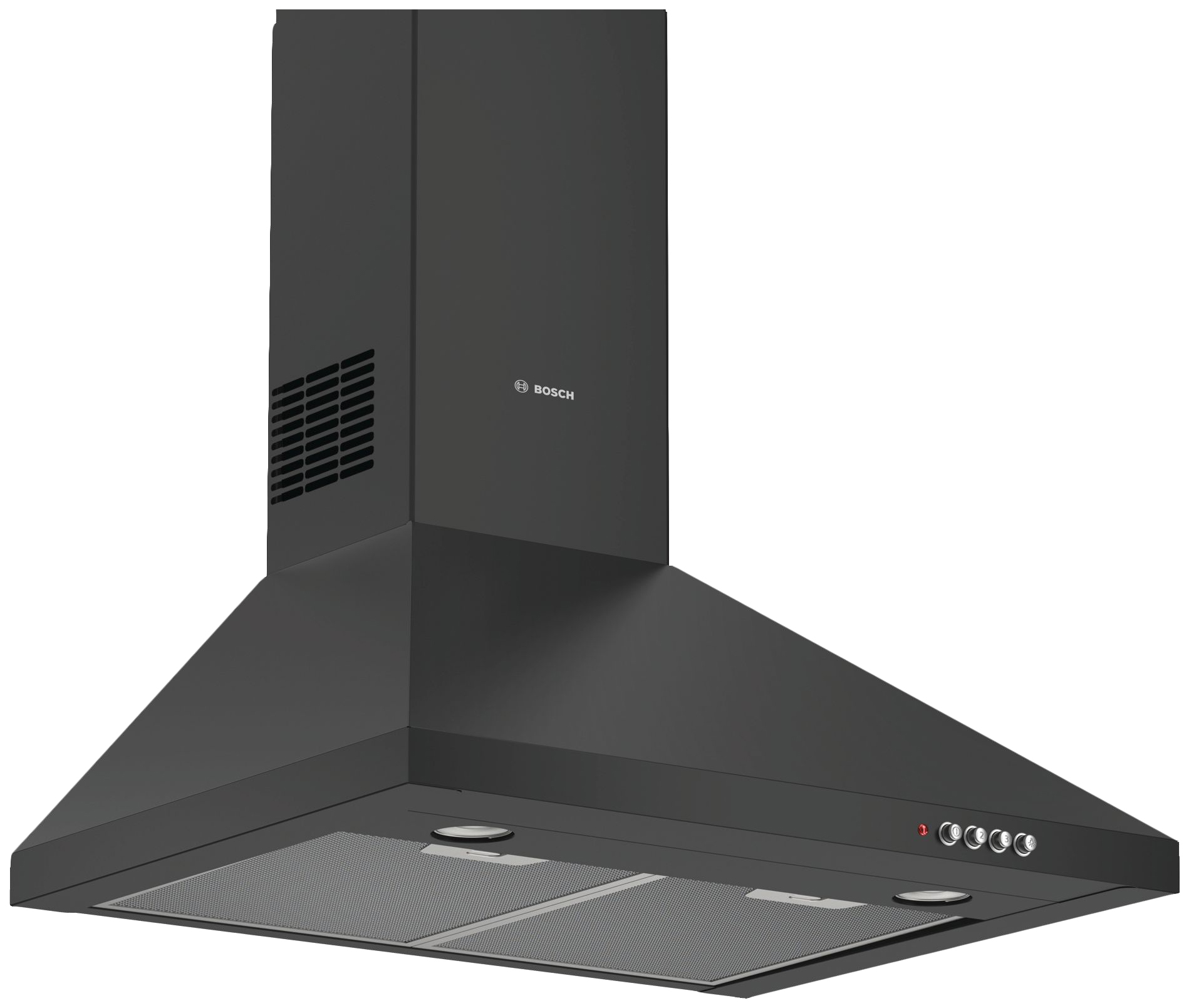 

Вытяжка настенная Bosch DWP64CC60R черный, DWP64CC60R
