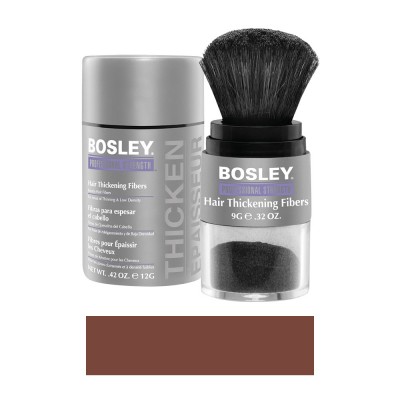 фото Пудра для волос bosley professional strength hair thickening fibers красно-коричневые 12 г