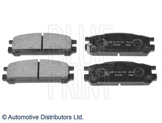 

Комплект тормозных колодок Blue Print ADS74224
