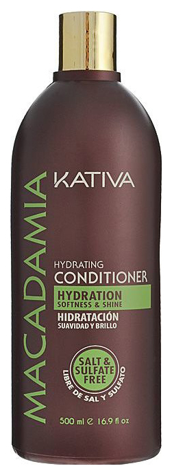 

Кондиционер для волос Kativa Macadamia Salt & Sulphate Free 500 мл