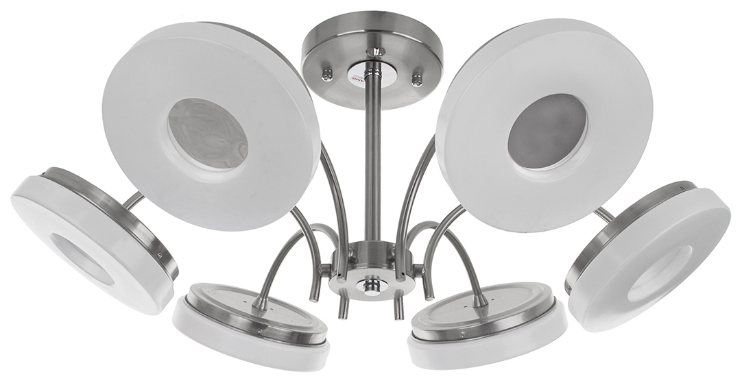 фото Потолочный светильник idlamp frittelle 107/6pf-ledwhitechrome