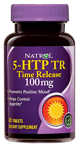 

5-HTP Time Release Natrol, 45 таблеток, 5-HTP Time Release