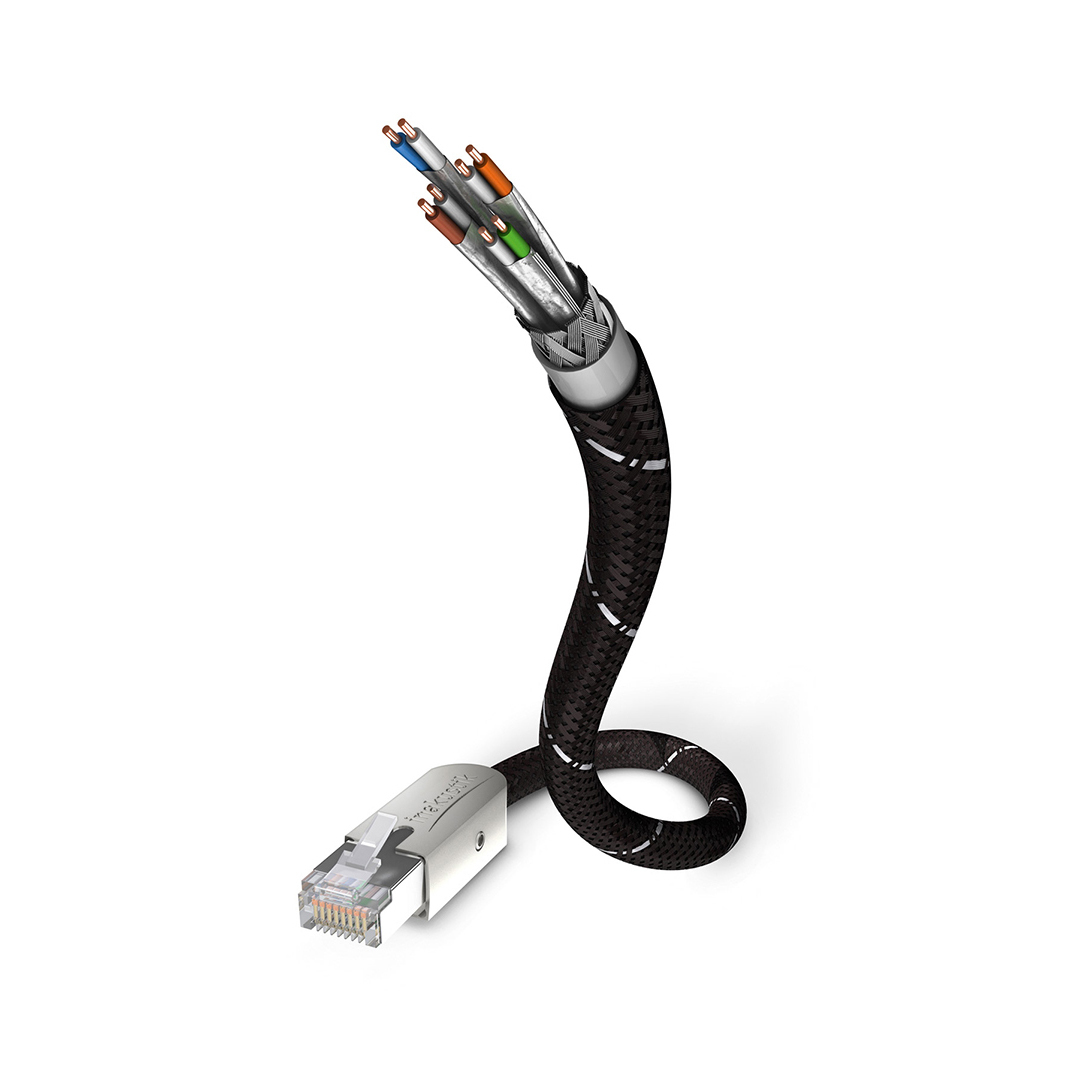 

Кабель In-Akustik Referenz CAT7 7,5,м, SF-UTP, RJ45<>RJ45, 00715075, CAT 7