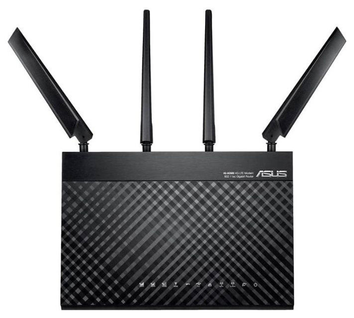 фото Wi-fi роутер asus 4g-ac68u black