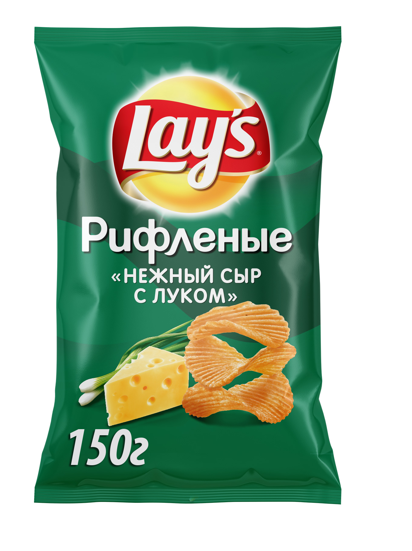 

Картофельные чипсы Lay's нежный сыр с луком 150 г