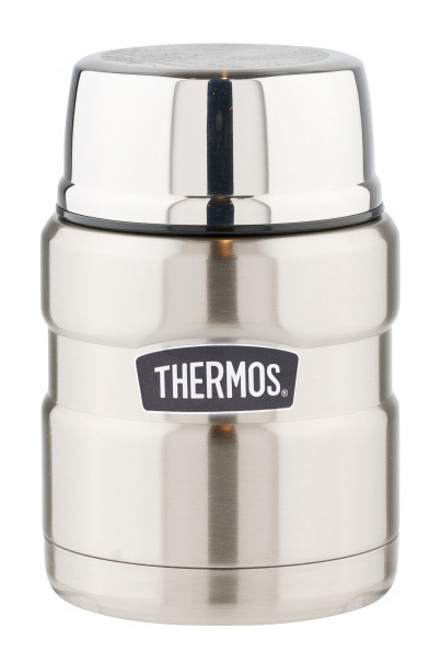 фото Термос thermos king 0,47 л серебристый