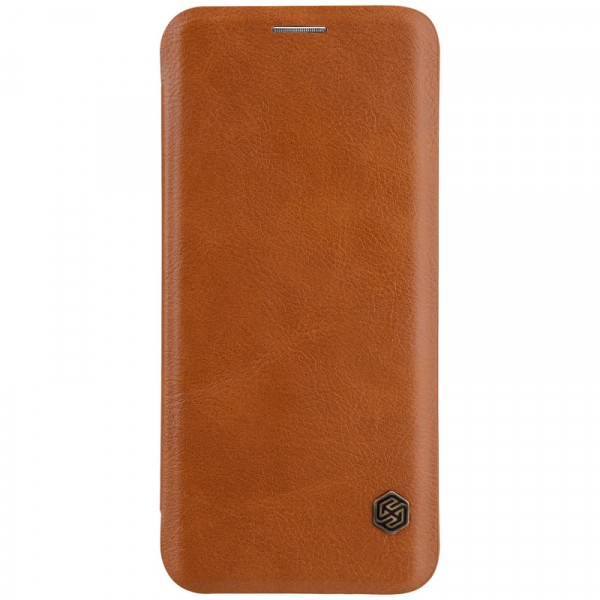 фото Чехол nillkin qin series для samsung galaxy s9 brown