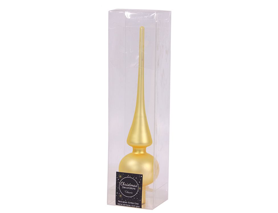 

Верхушка на ель Royal Classic 113019 26 см золотистый, Royal Classic