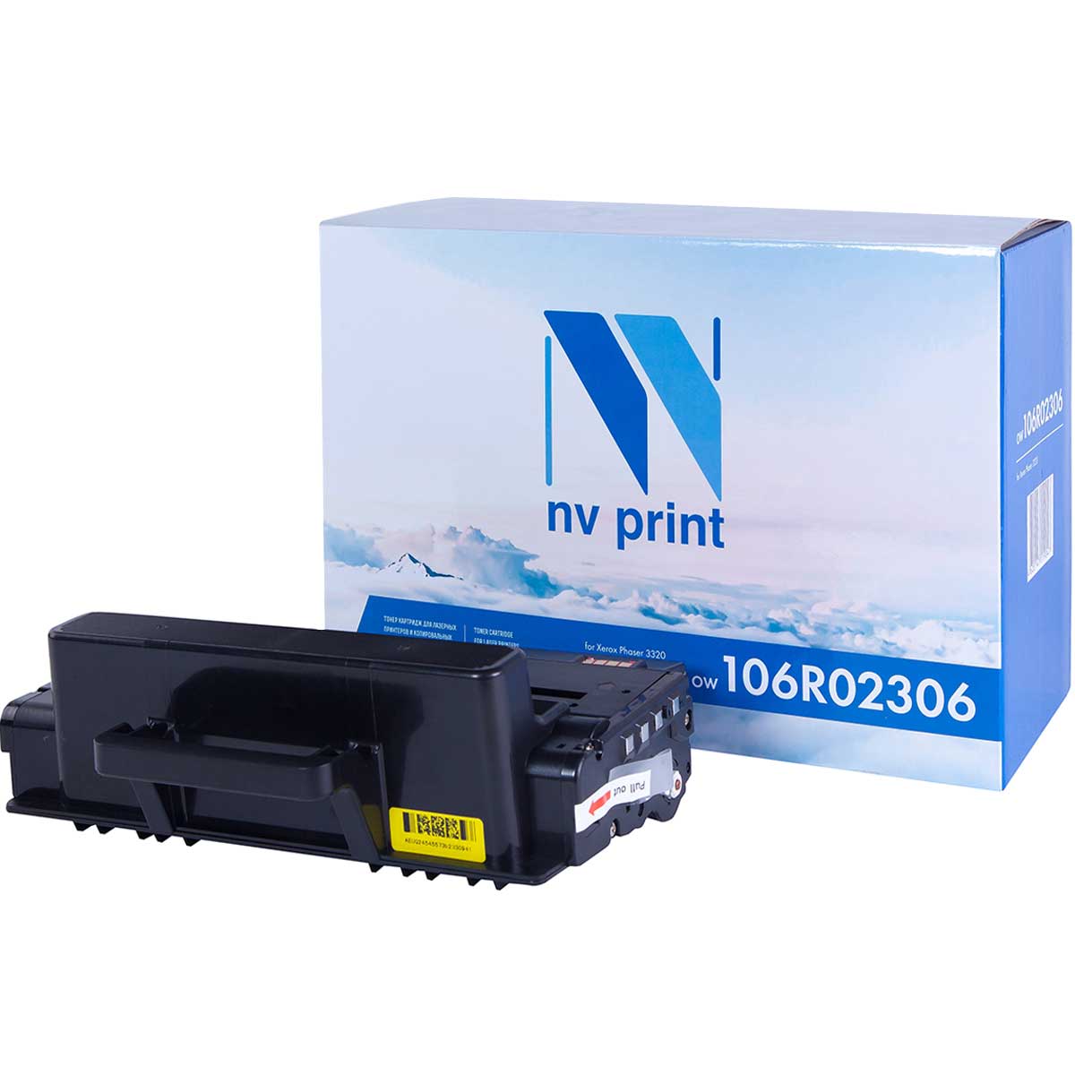 

Картридж для лазерного принтера NV Print 106R02306, Black, Черный, NV-106R02306