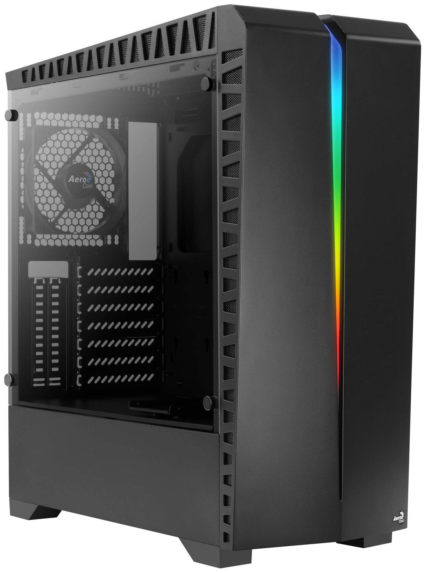 

Корпус Aerocool Scar-G-BK-v1 ATX, без БП, Scar-G-BK-v1