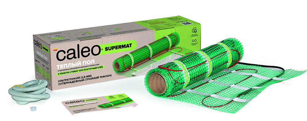 фото Теплый пол caleo supermat 130-0,5-4,2