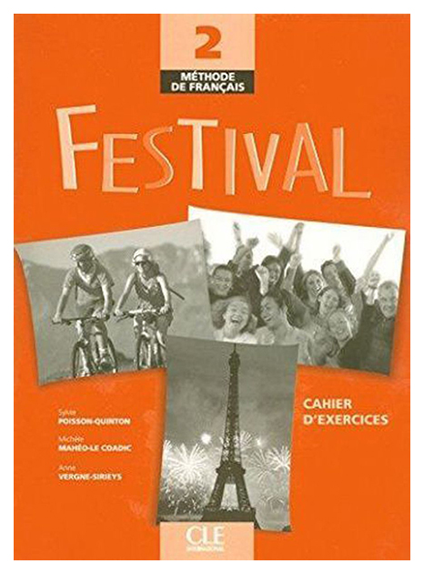 фото Книга cle international "festival 2 cahier d'exercices (+ audio cd)"