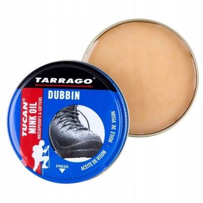 Пропитка TARRAGO Tucan Mink Oil для гладкой кожи, жированного нубука и кожи 100 мл
