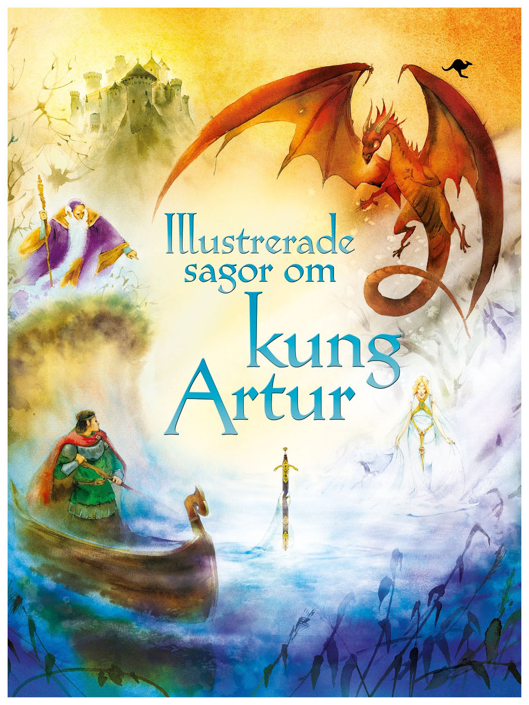 фото Книга usborne. illustrated tales of king arthur