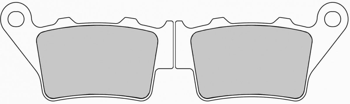 Тормозные колодки передние/задние Ferodo FDB2005SG для мотоциклов