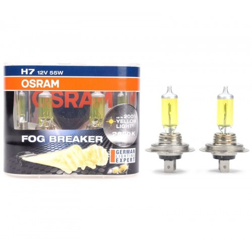 

H7 (55w) 12v Лампа Fog Breaker (К-Кт 2шт) OSRAM арт. 62210FBR-HCB