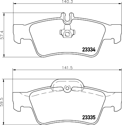 

Тормозные колодки HELLA PAGID/BEHR 8DB355018751
