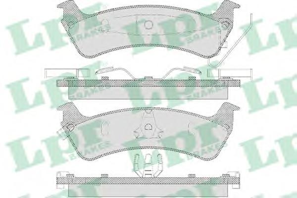 

Тормозные колодки Lpr 05P595