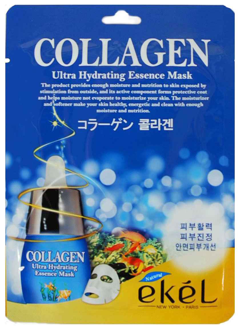 Купить Маска для лица Ekel Collagen Ultra Hydrating Essence Mask 25 г