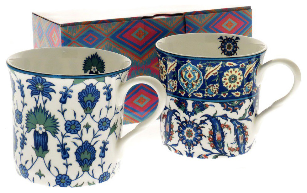 

Набор кружек Кураж Top art studio SC1317-TA Белый; синий
