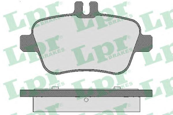 Комплект тормозных колодок Lpr 05P1782