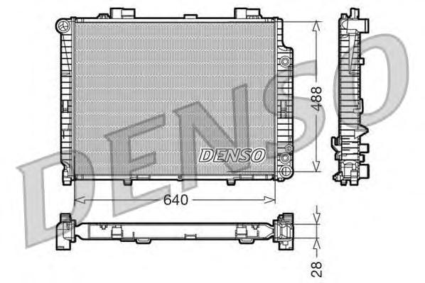 

Радиатор Denso DRM17101