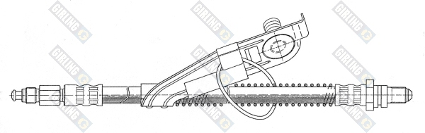 фото Шланг тормозной системы girling 9003292