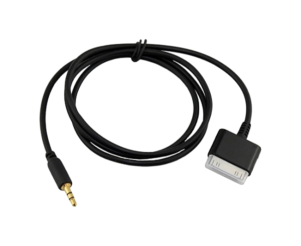 фото Переходник crown cmcsi-242 30-pin/3,5 mm jack 1м black