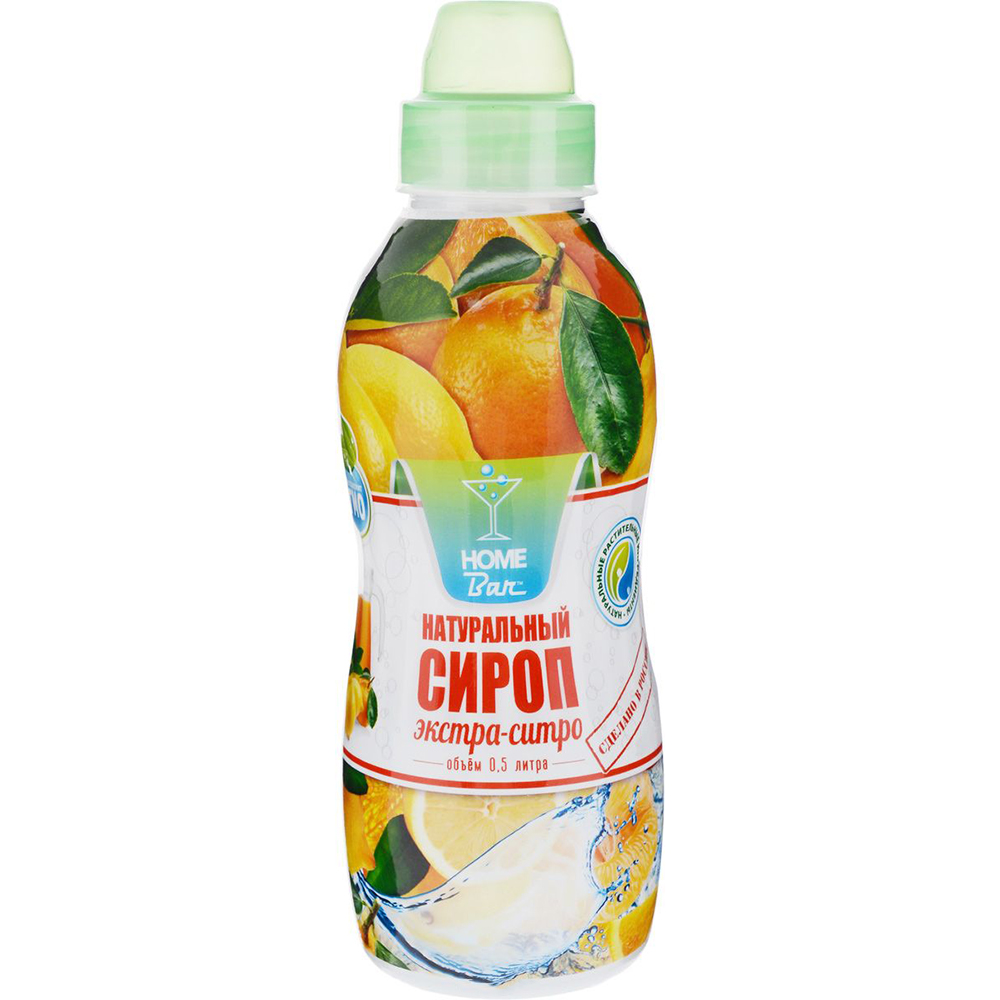 

Сироп Home Bar экстра-ситро натуральный 0.5 л