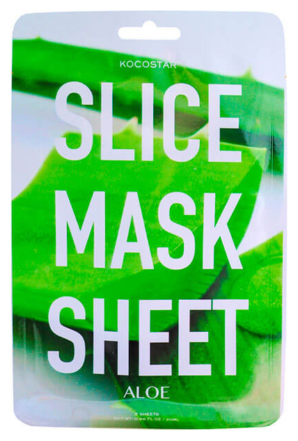 

Маска для лица Kocostar Slice Mask Sheet - Aloe 20 г