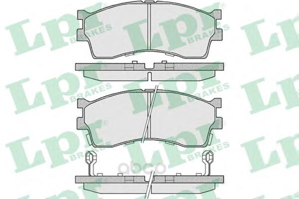 

Колодки тормозные Lpr 05P809