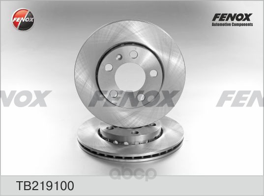 

Тормозной диск FENOX передний для Skoda Fabia 99-/Volkwagen Polo 01- TB219100