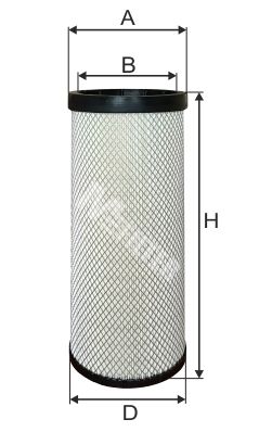 

Фильтр воздушный MFILTER A 557/1
