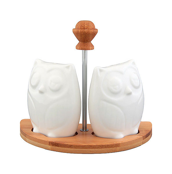 

Набор для специй Совы Elan Gallery 540092 Белый
