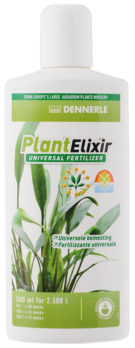 фото Удобрение для аквариумных растений dennerle plant elixir 500 мл