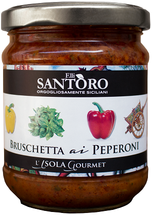 

Паста для брускетты Santoro с болгарским перцем 180 г