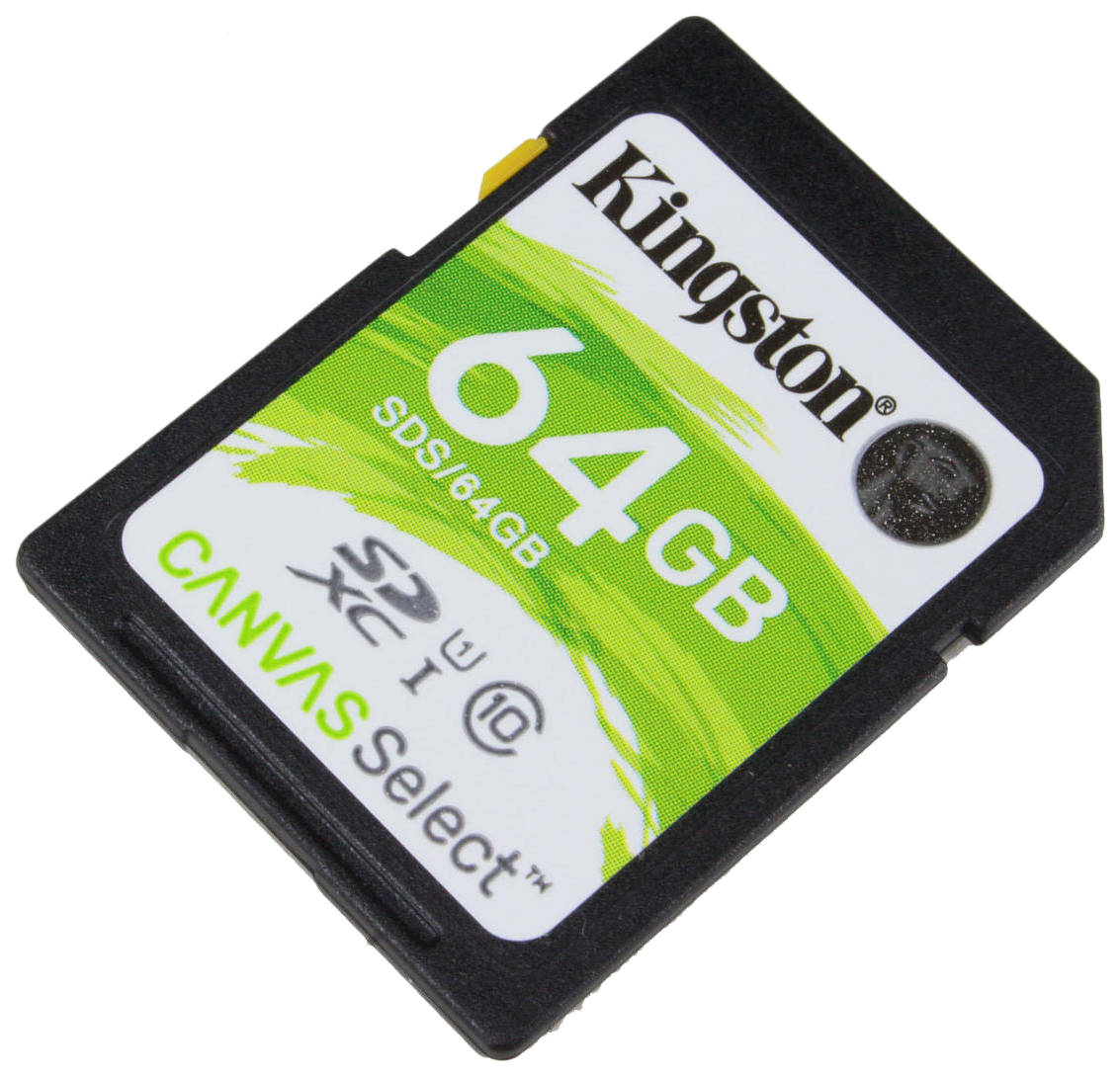 Карта памяти 64gb kingston sdxc 64gb