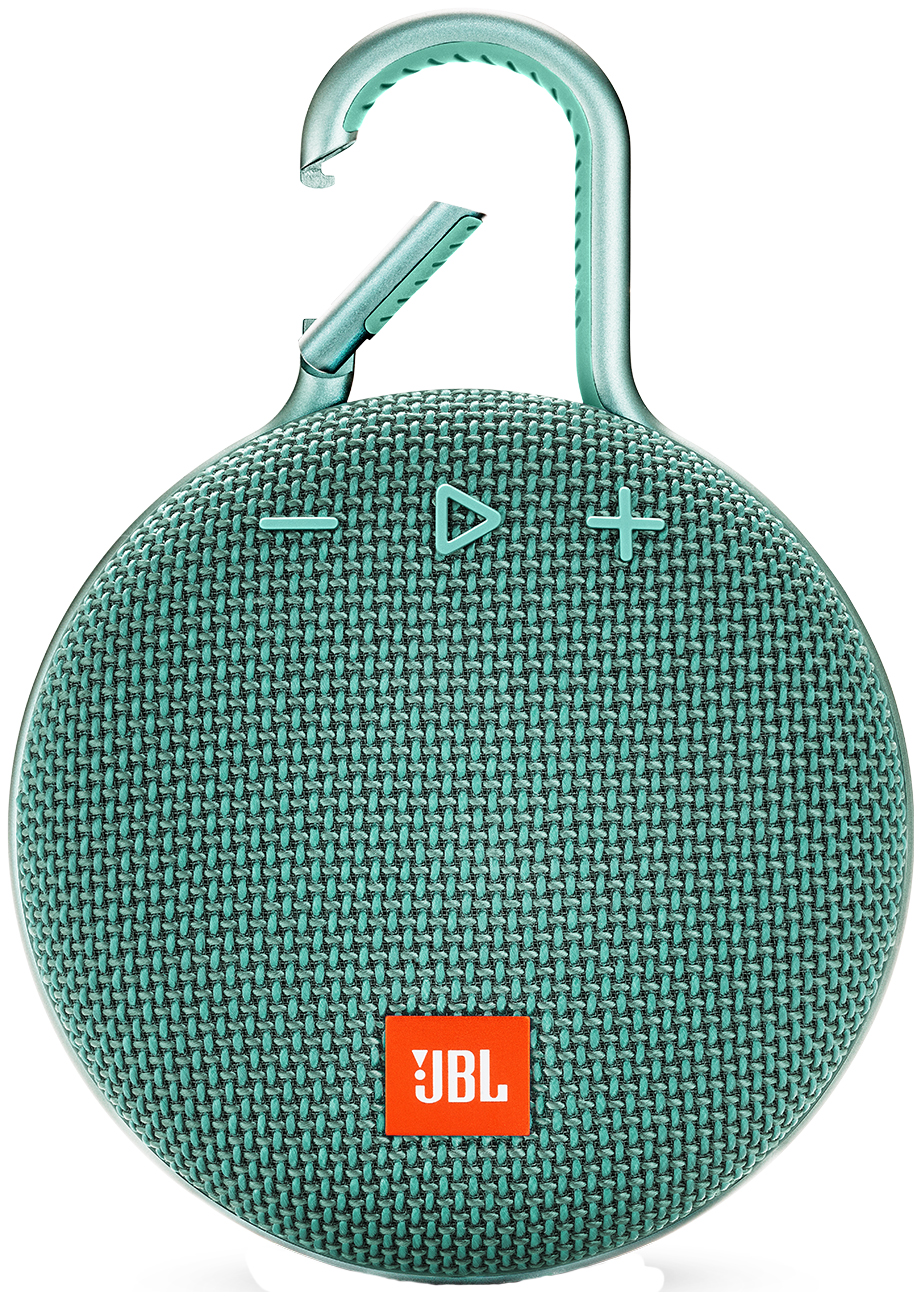 

Портативная колонка JBL Clip 3 Teal, Зеленый, Clip 3