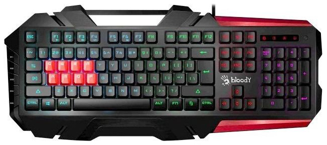 фото Игровая клавиатура a4tech bloody b3590r black/red