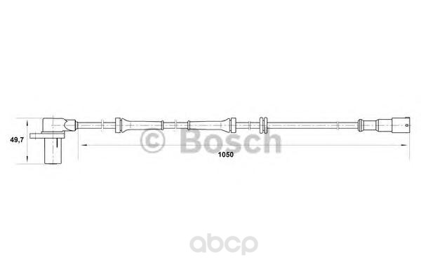 

Датчик автомобильный BOSCH 0265006414