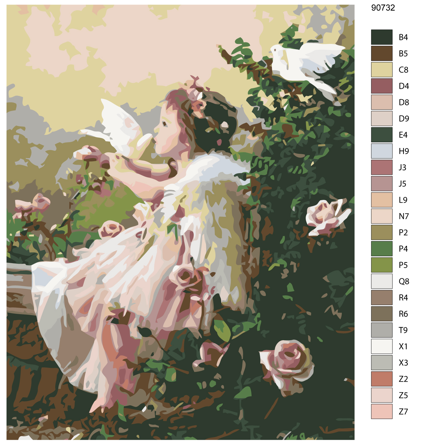 

Картина по номерам, 40 x 50, KTMK-90732, KTMK-90732
