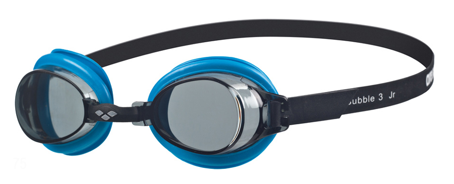 Очки для плавания Arena Bubble 3 Junior 75 smoke/turquoise/black