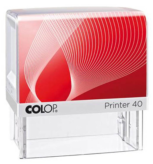 

Оснастка для печати Colop Printer 40 Standart. Цвет корпуса: белый.