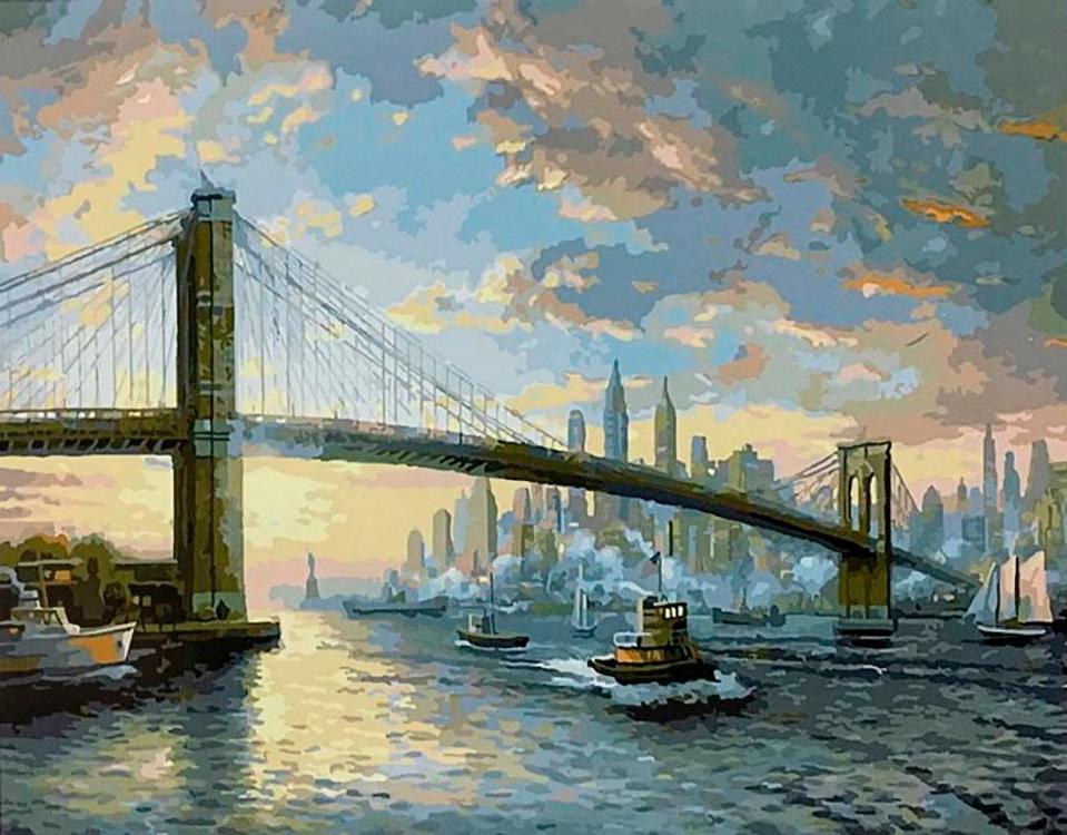 

Картина по номерам Paintboy Дух Нью-Йорка, 40x50 см, Дух Нью-Йорка
