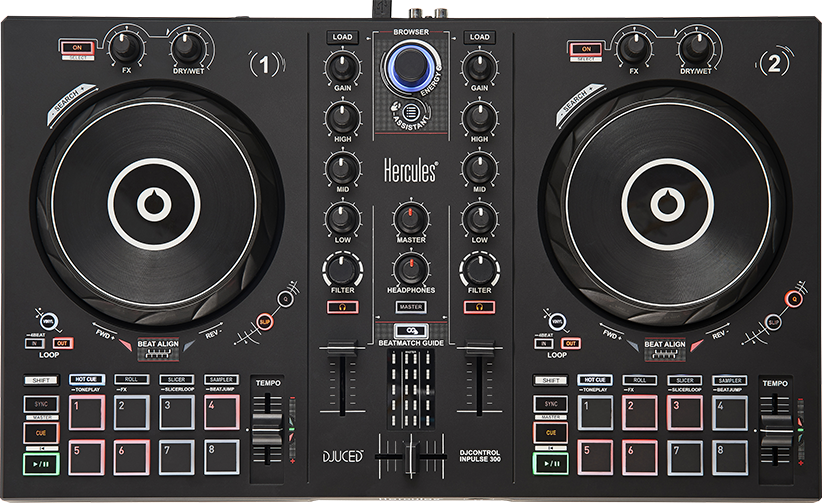 Контроллер для DJ Hercules DJ Control Inpulse 300