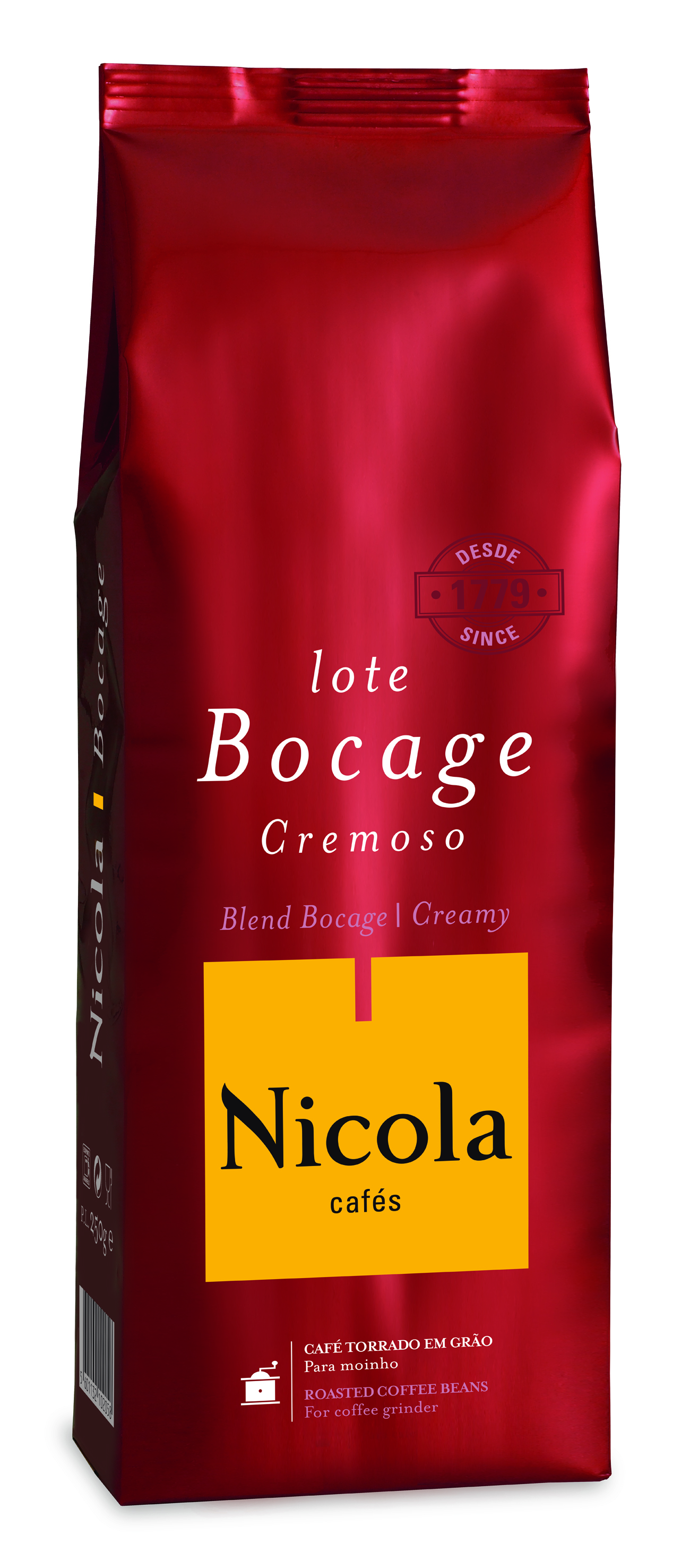 

Кофе в зернах Nicola bocage вакуум 250 г