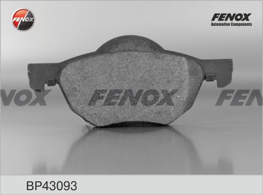 фото Комплект тормозных колодок, дисковый тормоз fenox bp43093