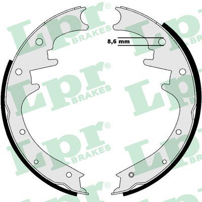 

Тормозные колодки Lpr 7205