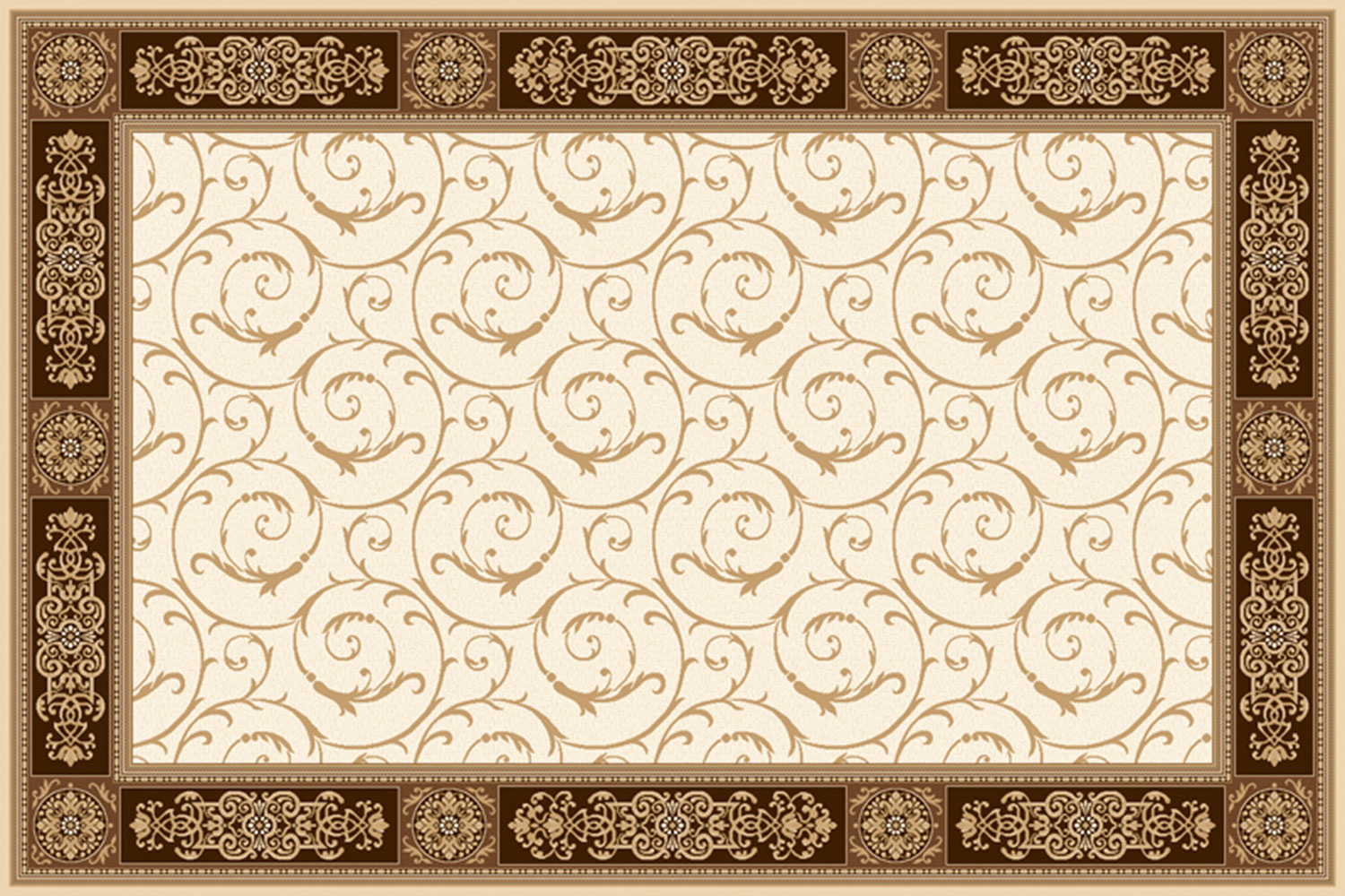 

Ковер Agnella Isfahan 120x170 см разноцветный
